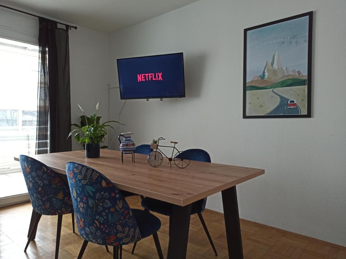 3 Zimmer Apartment Nahe Science Park Und Ulm City Center Exteriér fotografie